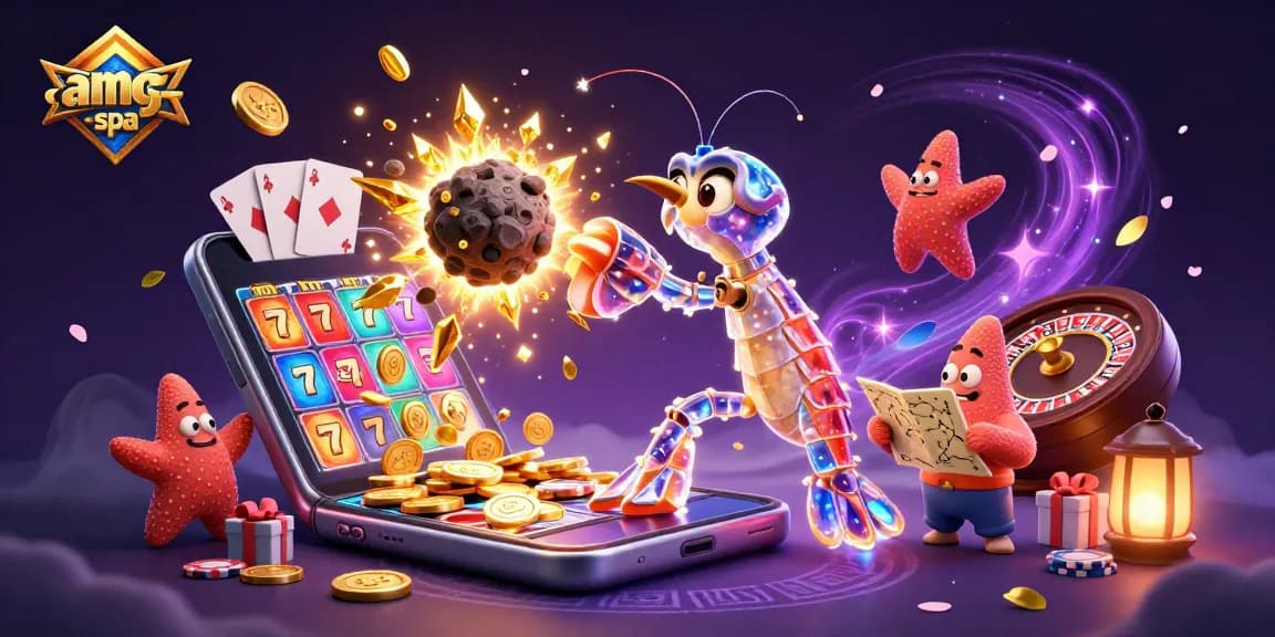 Experience thrilling play with amg-spa's galactic casino action featuring vibrant slot games and riches.