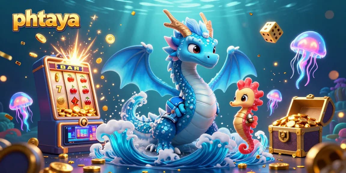 Experience gaming excitement with PHTAYA, featuring mythical characters and vibrant jackpot elements.