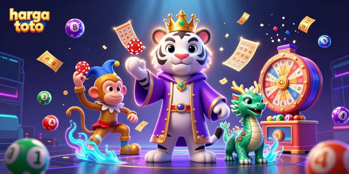 Experience thrilling gameplay with harga toto while enjoying a lively scene of luck and excitement.