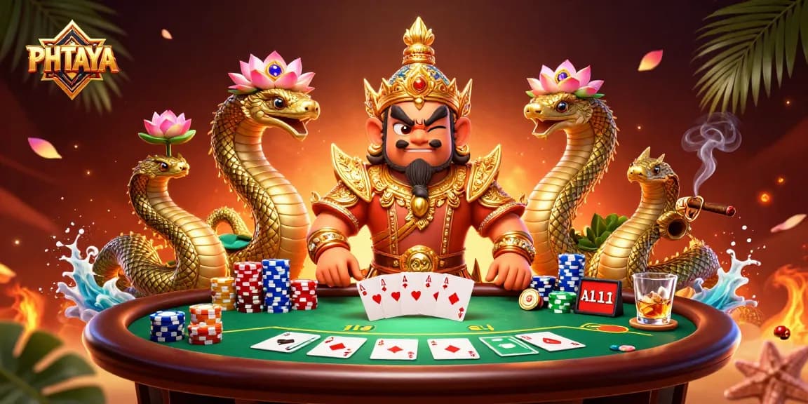 PHTAYA offers immersive poker experiences with a vibrant casino atmosphere and engaging game elements.