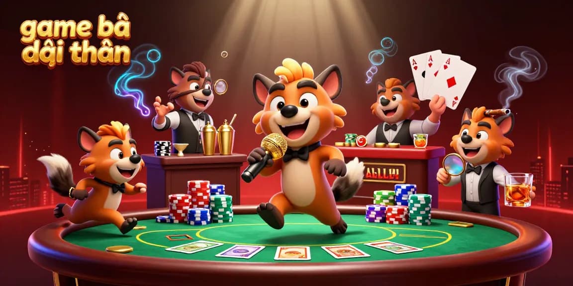 Experience the excitement of game bài đổi thưởng at a lively comedy casino club scene.