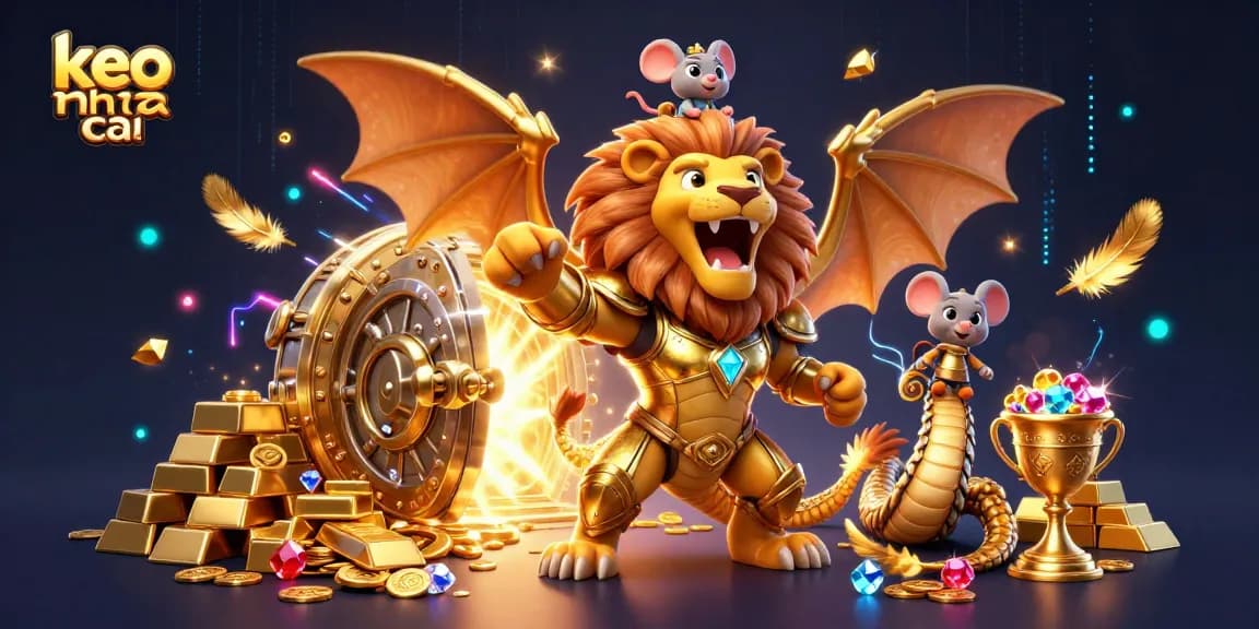 Engage with keo nha cai online betting through vibrant, adventurous 3D casino art.