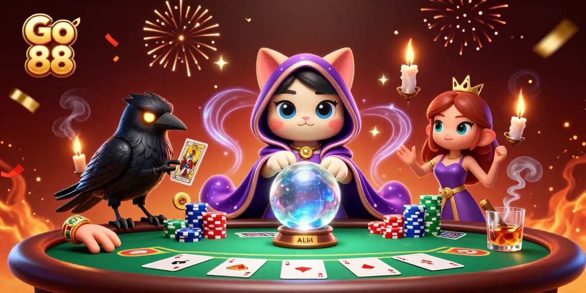 Play big at Go 88, where vibrant poker action unfolds with colorful chips and rich rewards.