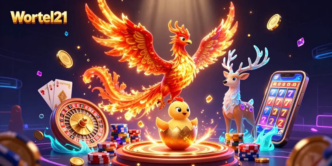 Wortel21 ignites the thrill of casino gaming with golden treasures and lively characters.