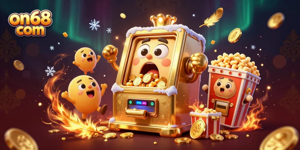 Spin the reels at on68 com, where golden slot machines hit jackpots and pour coins!