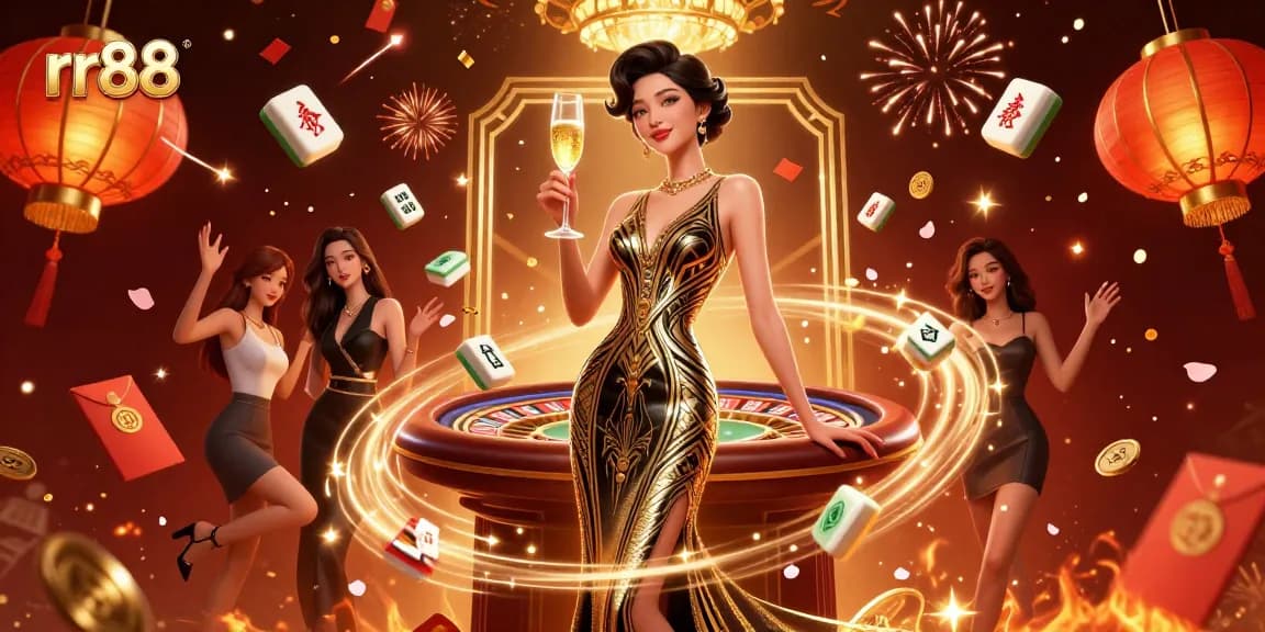 Experience the thrill of rr88 casino gaming with elegant aesthetics and dynamic elements.