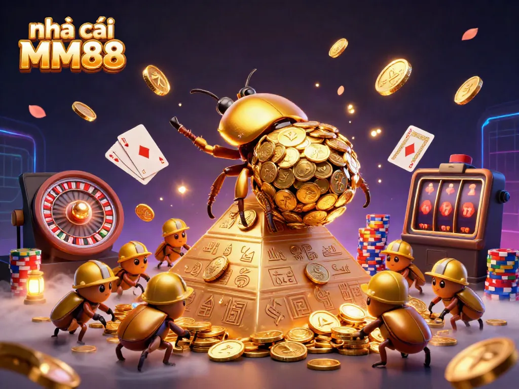 Play and win with Nhà cái MM88 featuring stunning casino elements and joyful gaming ambiance.
