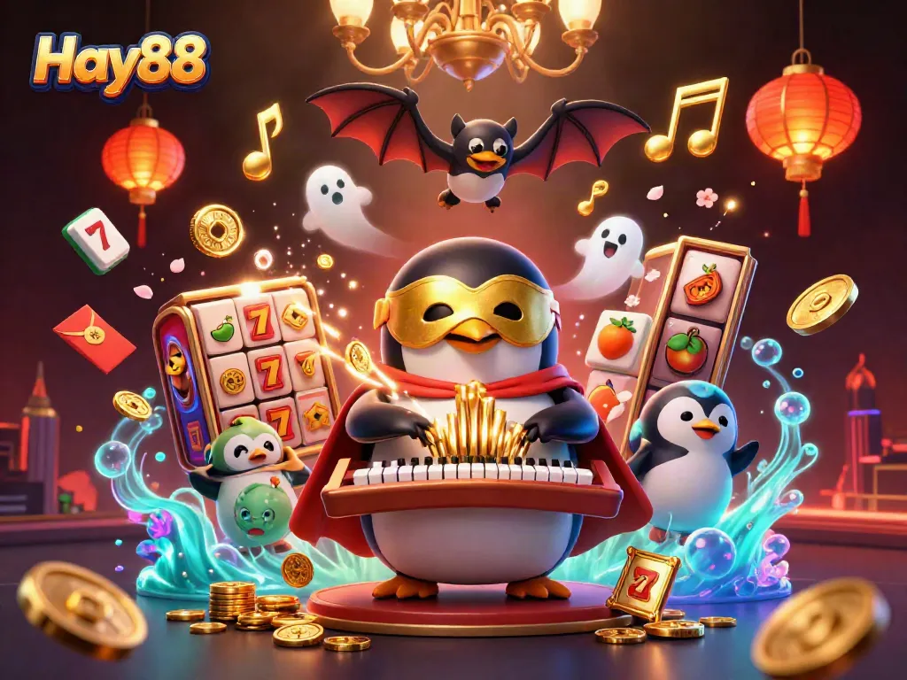 Engage with Hay88's thrilling casino experience showcased in a vibrant 3D illustration.