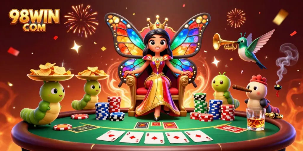 Experience the dynamic allure of 98WIN COM with a celebration of casino excitement.
