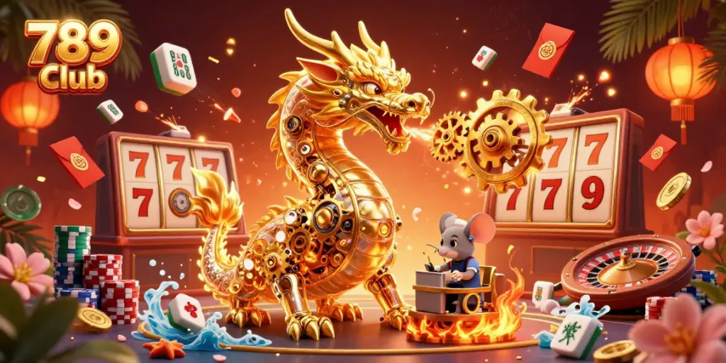 Engage in thrilling gaming adventures at 789 Club, featuring vibrant slot elements and enchanting characters.