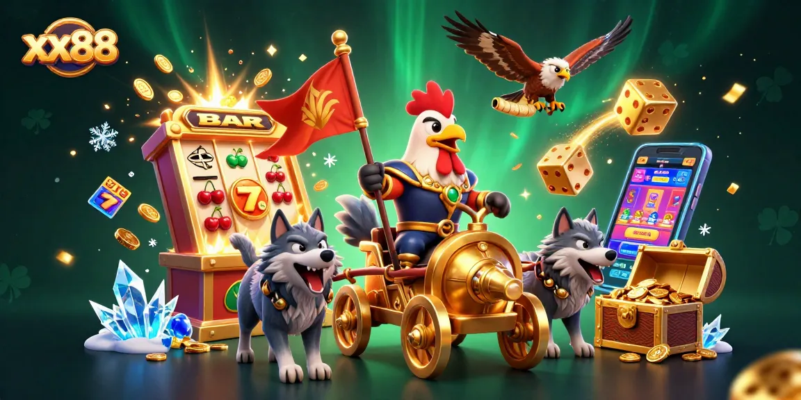 Play thrilling games at xx88 with dynamic features and jackpot excitement in vibrant 3D.