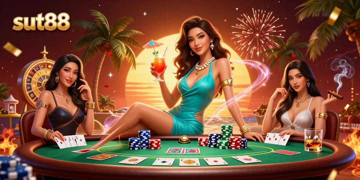 Engage in thrilling online gaming with sut88, where vibrant casino elements bring excitement to life.