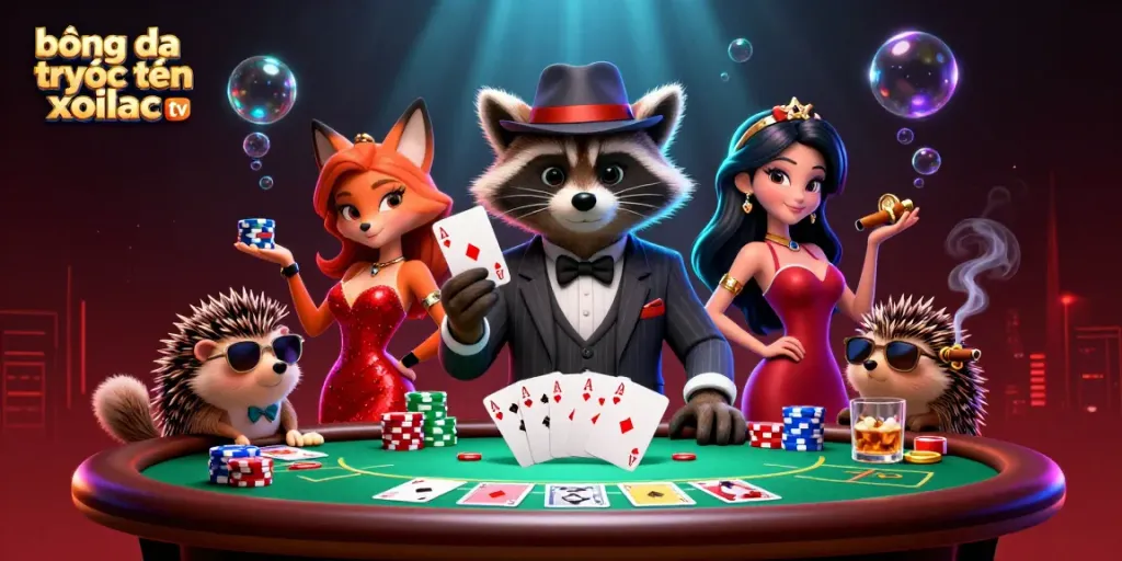 Win big with bóng đá trực tuyến xoilac tv as charming characters navigate the vibrant casino scene