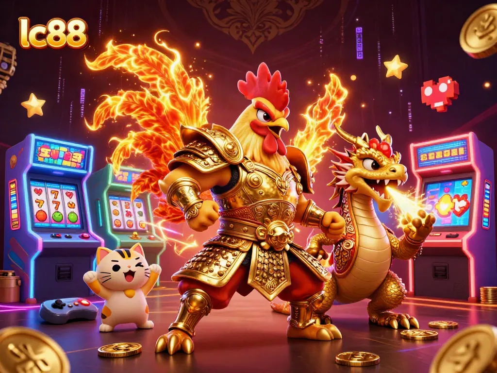 Engage with exciting lc88 gambling strategies featuring dynamic characters and vibrant slot elements.