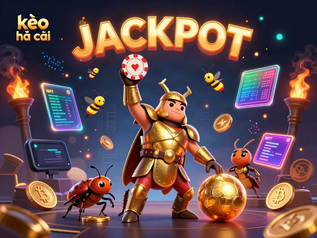 Experience the excitement of kèo nhà cái through a vivid, interactive illustration showcasing betting themes.