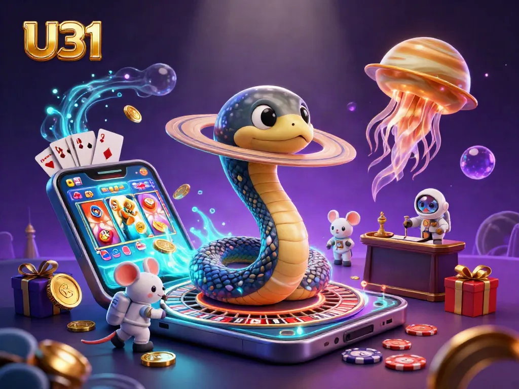 Engage in thrilling gameplay with U31, exploring vibrant slots and casino excitement in a stellar adventure.