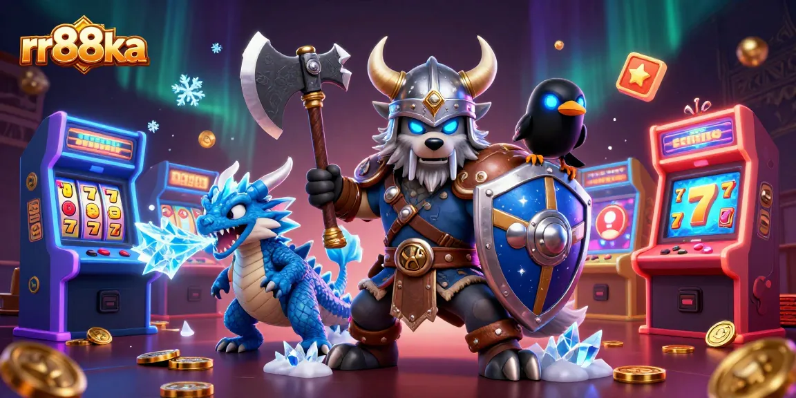 Experience thrilling casino adventures with rr88ka's vibrant gaming world filled with exciting characters and colorful machines.