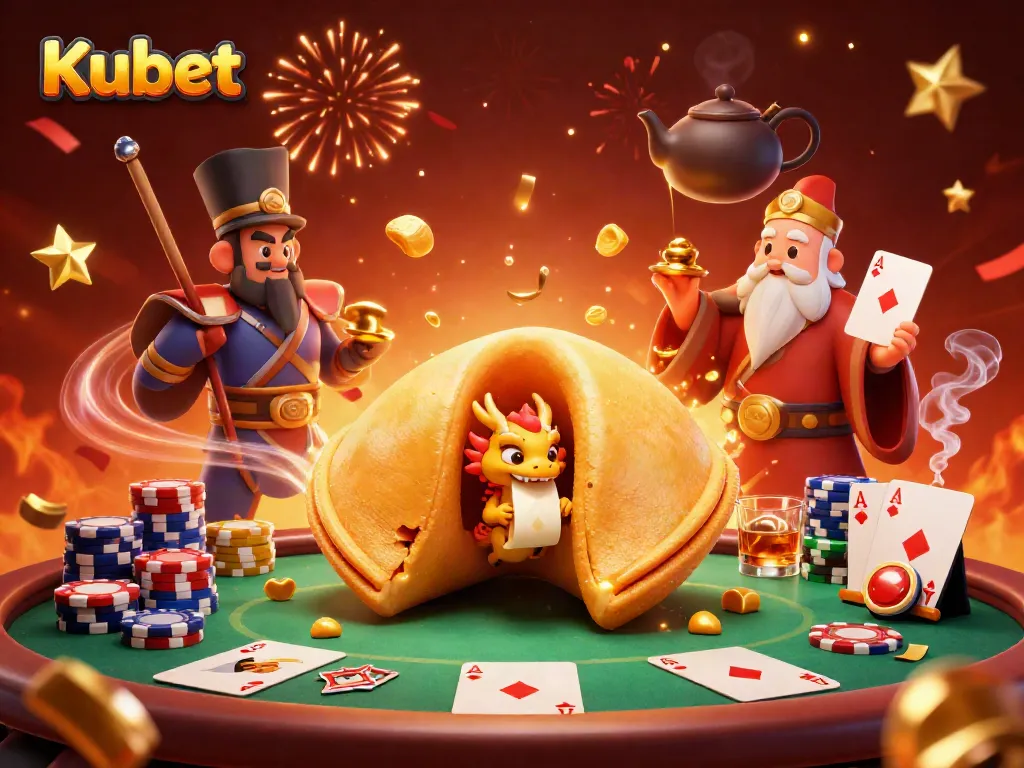 Kubet offers an exciting online gaming experience with vibrant 3D casino characters and poker dynamics.