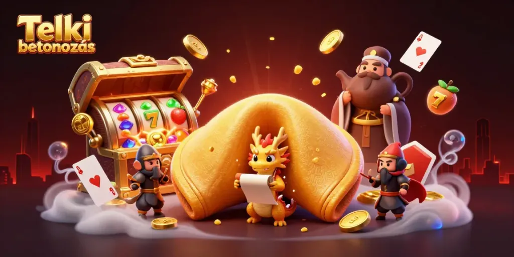 Experience Telki betonozás thrill with a dynamic scene of fortune elements and engaging casino symbols.