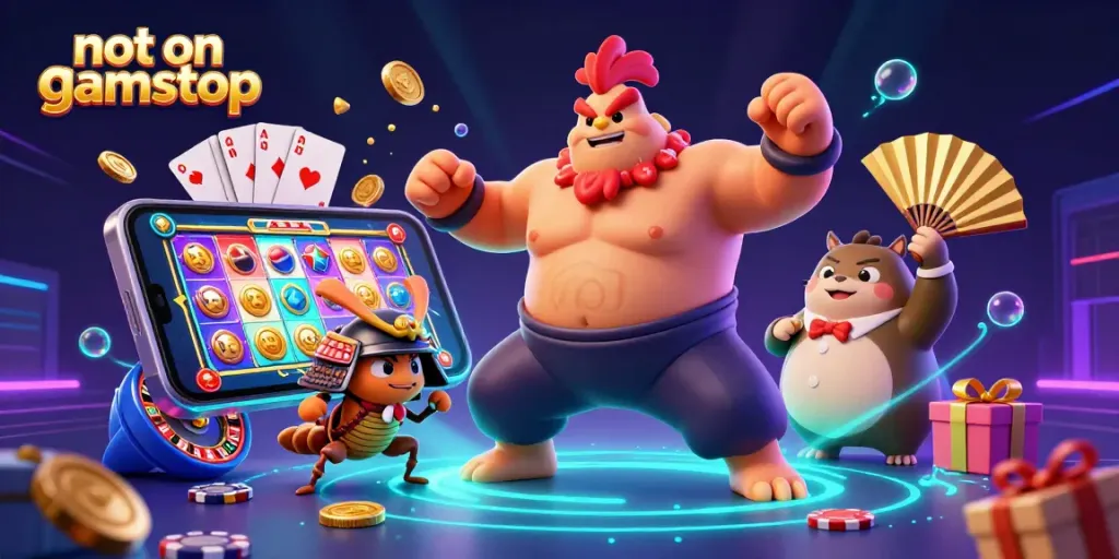 Explore exciting games at non-GamStop casinos with vibrant visuals and dynamic characters