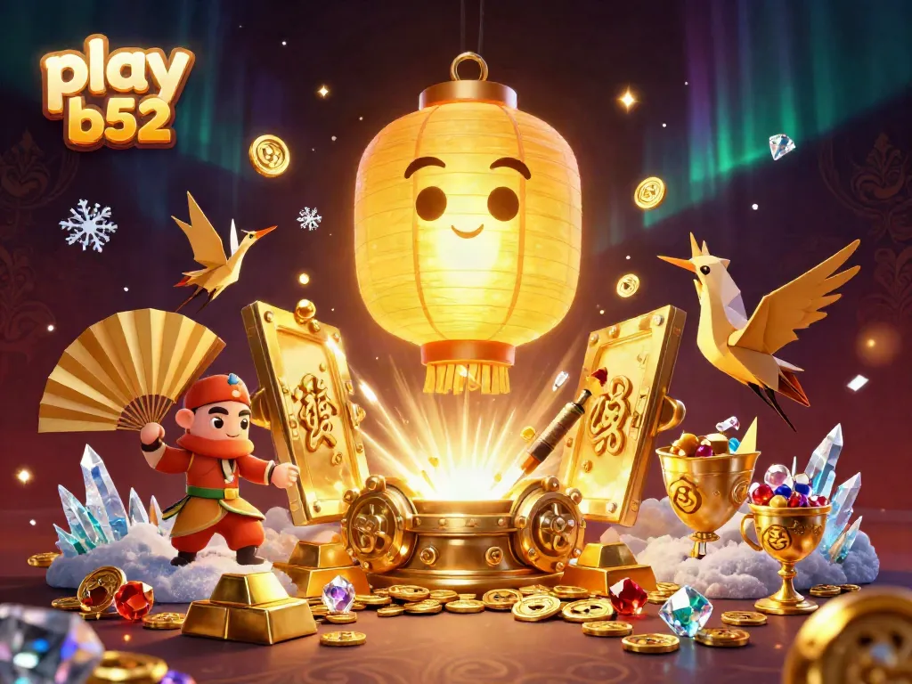 Engage in the action and excitement of play b52 with the vibrant casino scene.