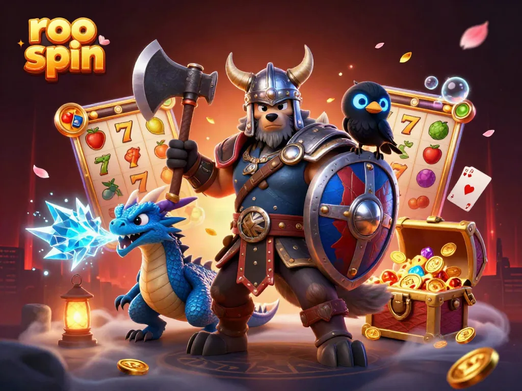 Experience action-packed gaming with roo spin and fantasy characters in a vibrant casino adventure.