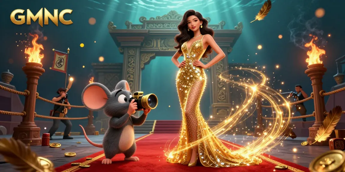 Experience GMNC's vibrant casino ambiance with stunning characters and dynamic betting elements.