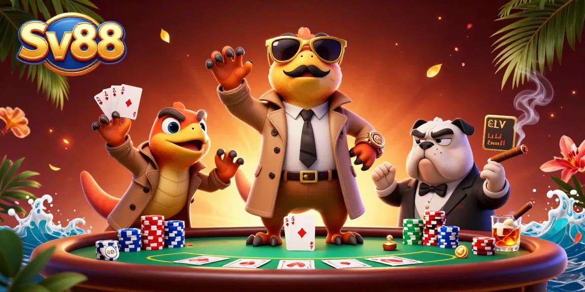 Experience the excitement of Sv88 with raptors aiming for VIP casino access in a vibrant setting.