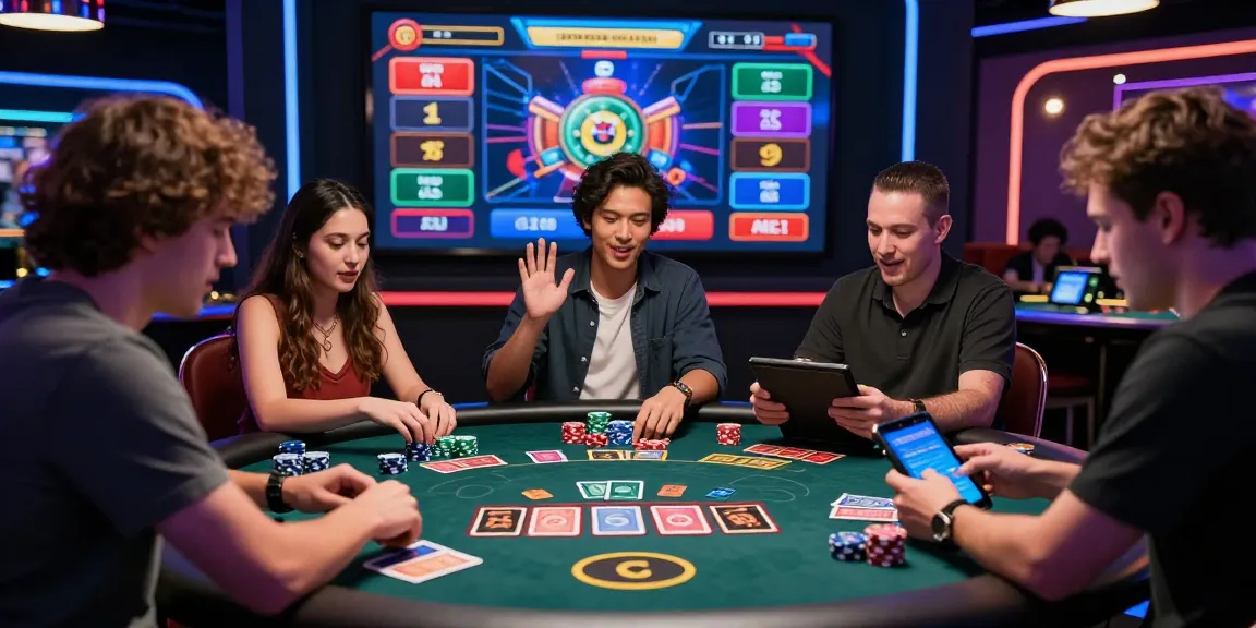 Lemacau Login interactive online casino scene with players at a virtual table and live dealer.