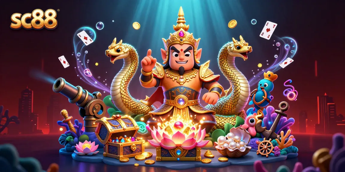 Embark on a thrilling adventure at SC88 with engaging underwater treasures and stunning characters!