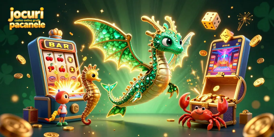 Joacă jocuri casino online gratis păcănele cu dragon și jackpoturi într-o experiență captivantă.