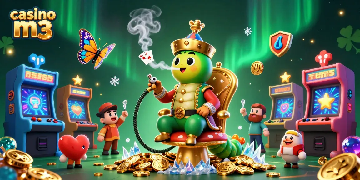 Experience excitement at casino m3 with vibrant characters and immersive gaming elements!