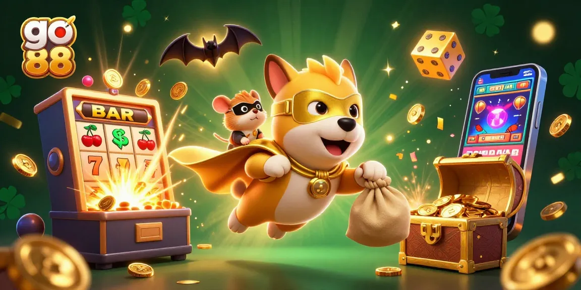 Người chơi tại go 88 trải nghiệm cảm giác hồi hộp với các máy đánh bạc và phần thưởng khổng lồ.