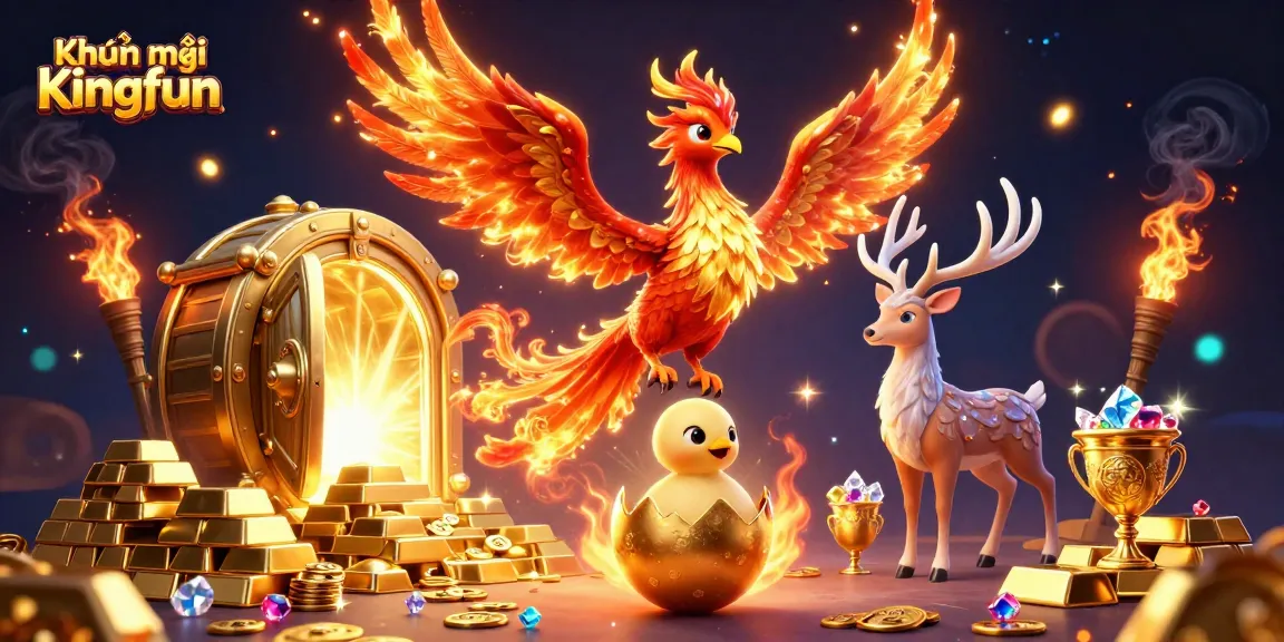 Engage in the thrill of Khuyến mãi Kingfun amidst a dazzling 3D casino universe
