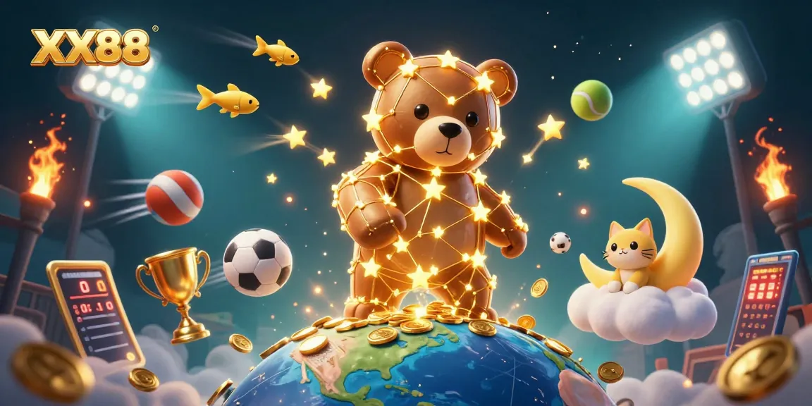 Engage in thrilling games with XX88, explore dynamic sports elements and a captivating casino scene.