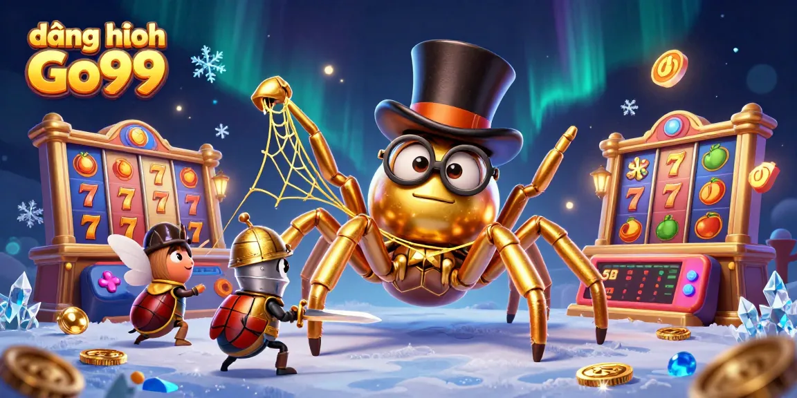 Experience the excitement of đăng nhập Go99 with vibrant casino elements and dynamic characters!