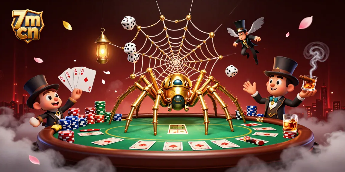 Engage with 7m cn in a thrilling casino scene featuring steampunk elements and poker action.