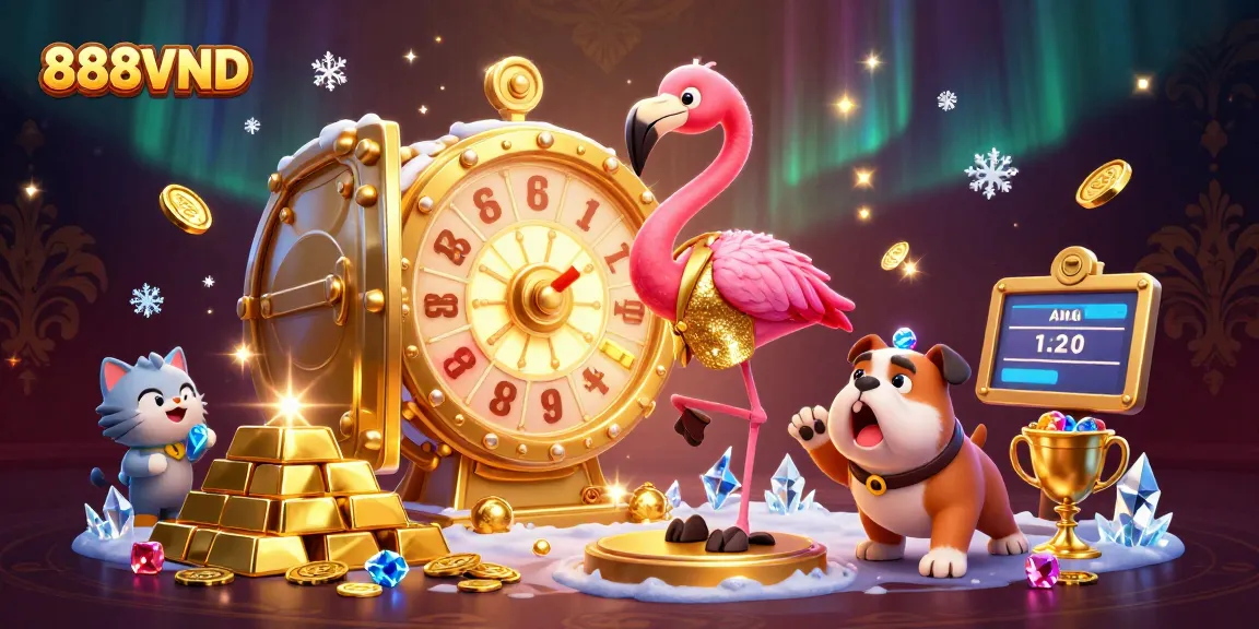 Win big with 888VND at the exciting golden prize wheel game!