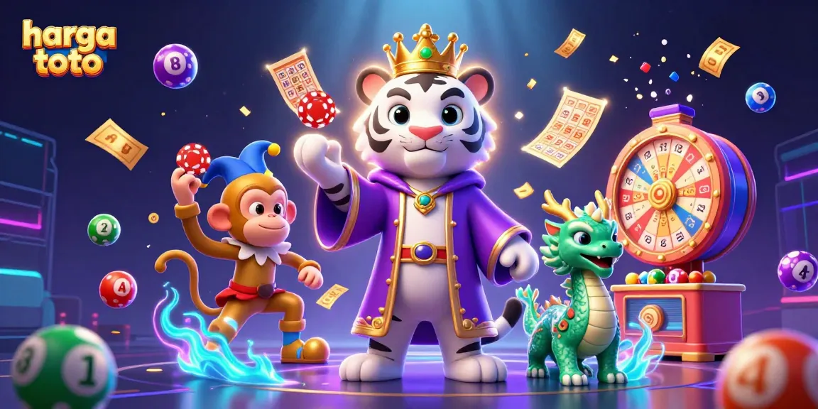 Experience thrilling gameplay with harga toto while enjoying a lively scene of luck and excitement.