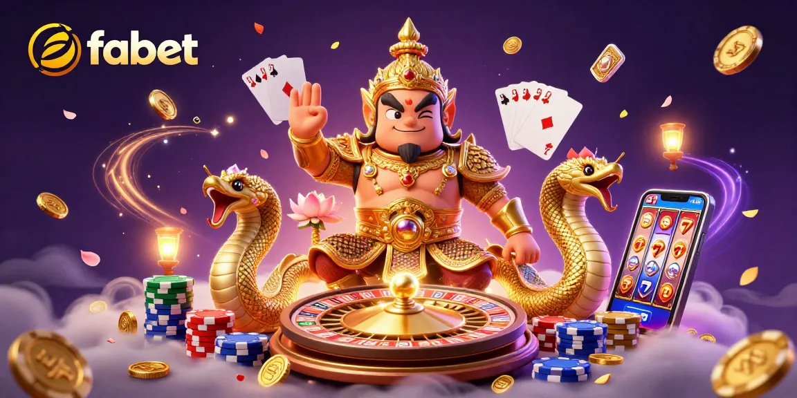 Spin the roulette wheel at fabet while collecting golden coins and gems in an exciting casino experience.