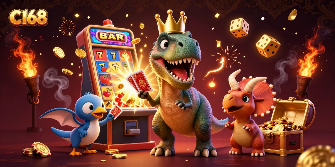 C168 offers a vibrant online casino experience featuring exciting slot machines and engaging game elements.