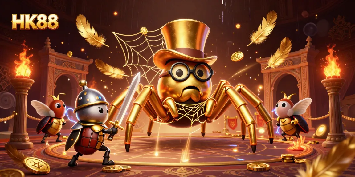Experience the excitement of HK88 with a vibrant 3D scene full of adventure and gaming action.
