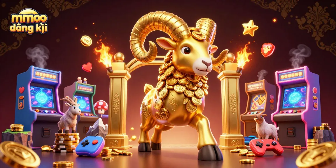 Engage with mmoo đăng ký as a golden ram charges through a casino adventure.