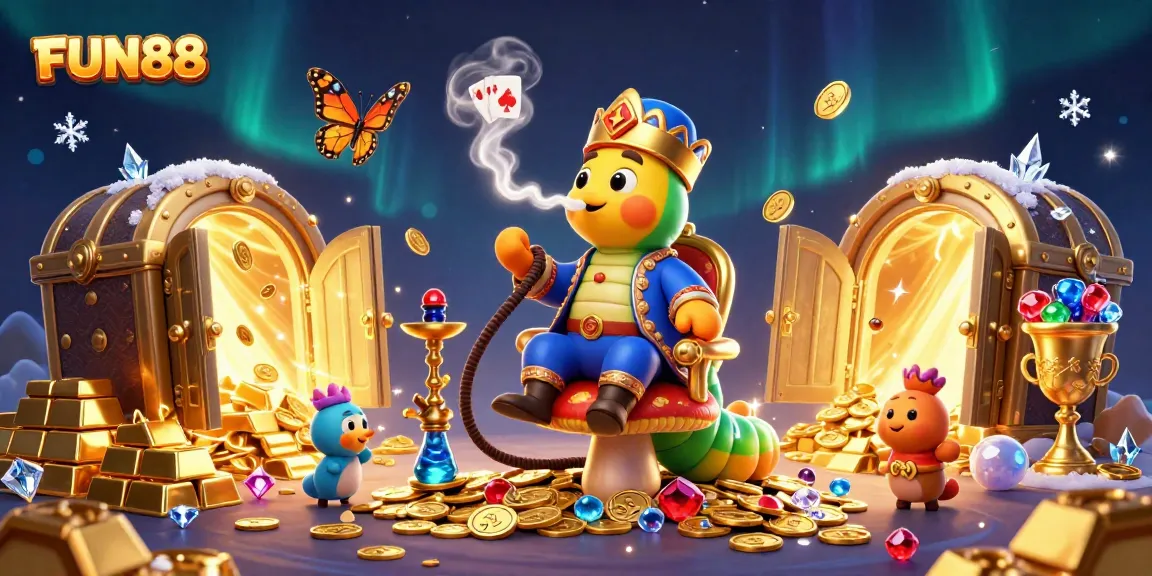 Experience thrilling gameplay with FUN88 in a vibrant, magical casino setting.
