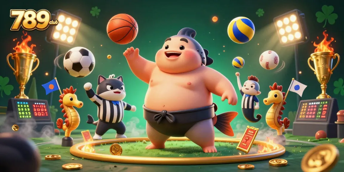 Experience thrilling games at 789club with an underwater casino featuring unique characters.