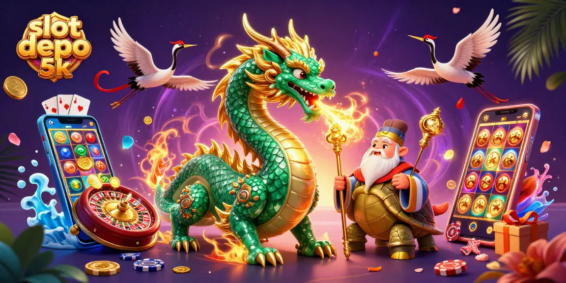 Experience the thrill of slot depo 5k with vibrant characters, dynamic games, and an enchanting atmosphere.