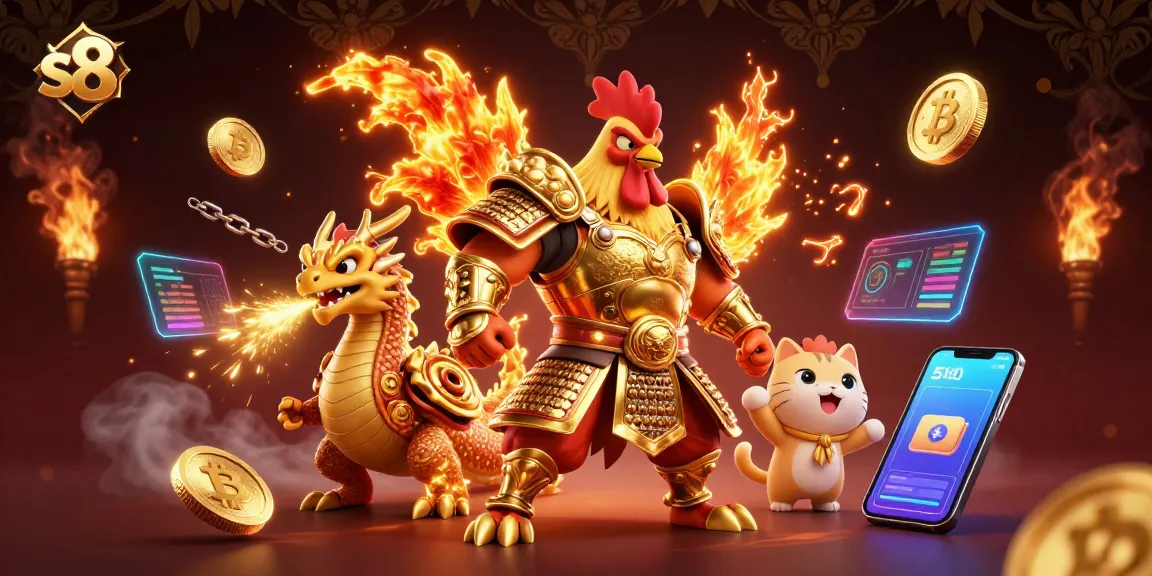 Engage in thrilling adventures at s8, featuring dynamic characters and vibrant casino elements.